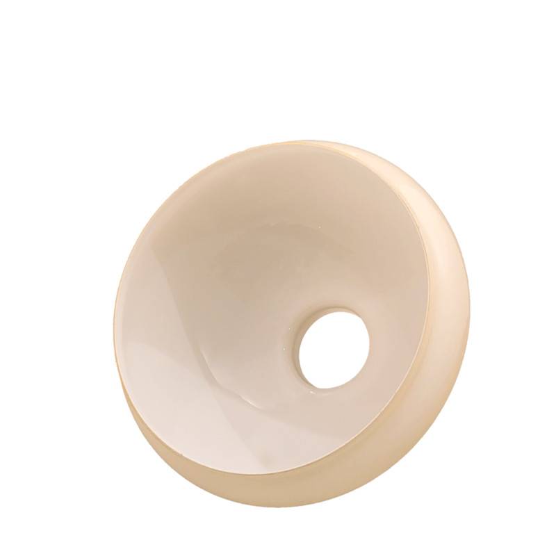 Náhradné tienidlo priemer 21,8cm petrolejkové béžové opálové