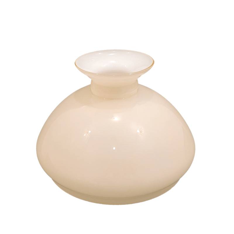 Náhradné tienidlo priemer 21,8cm petrolejkové béžové opálové