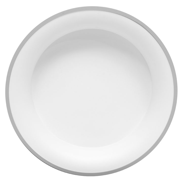 NEST stropné svietidlo šedé s diaľkovým ovládačom LED/40W/3000K/4000K/6500K, priemer 45cm