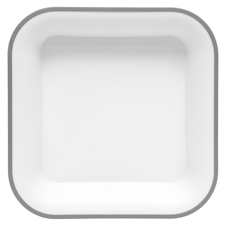 NEST závesné svietidlo šedé s diaľkovým ovládačom LED/40W/3000K/4000K/6500K, 45x45cm