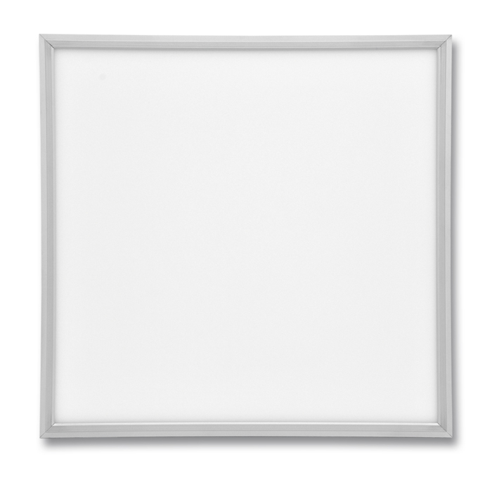ZEUS LED svietidlo 45W do rastrových podhľadov, rozmer: 59,5x59,5cm, strieborný rám
