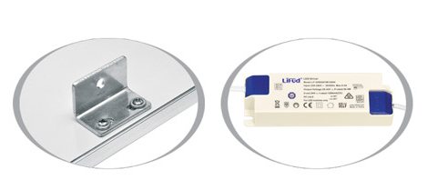 ZEUS UGR LED panel 45W/4000K do rastrových podhľadov, rozmer: 119,5x29,5cm
