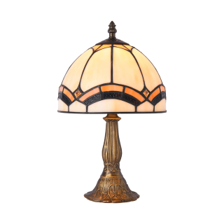 TIFFANY vitrážna stolná lampa 1xE14/40W č.230, výška: 33,5cm